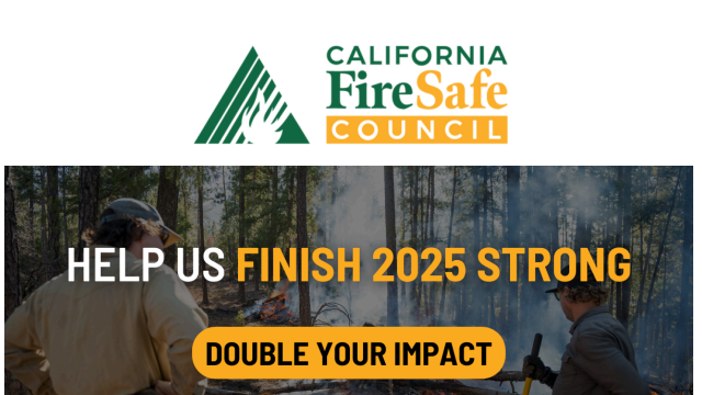 SAFE SOSS Partners with California Fire Safe Council to Double Wildfire Prevention Impact