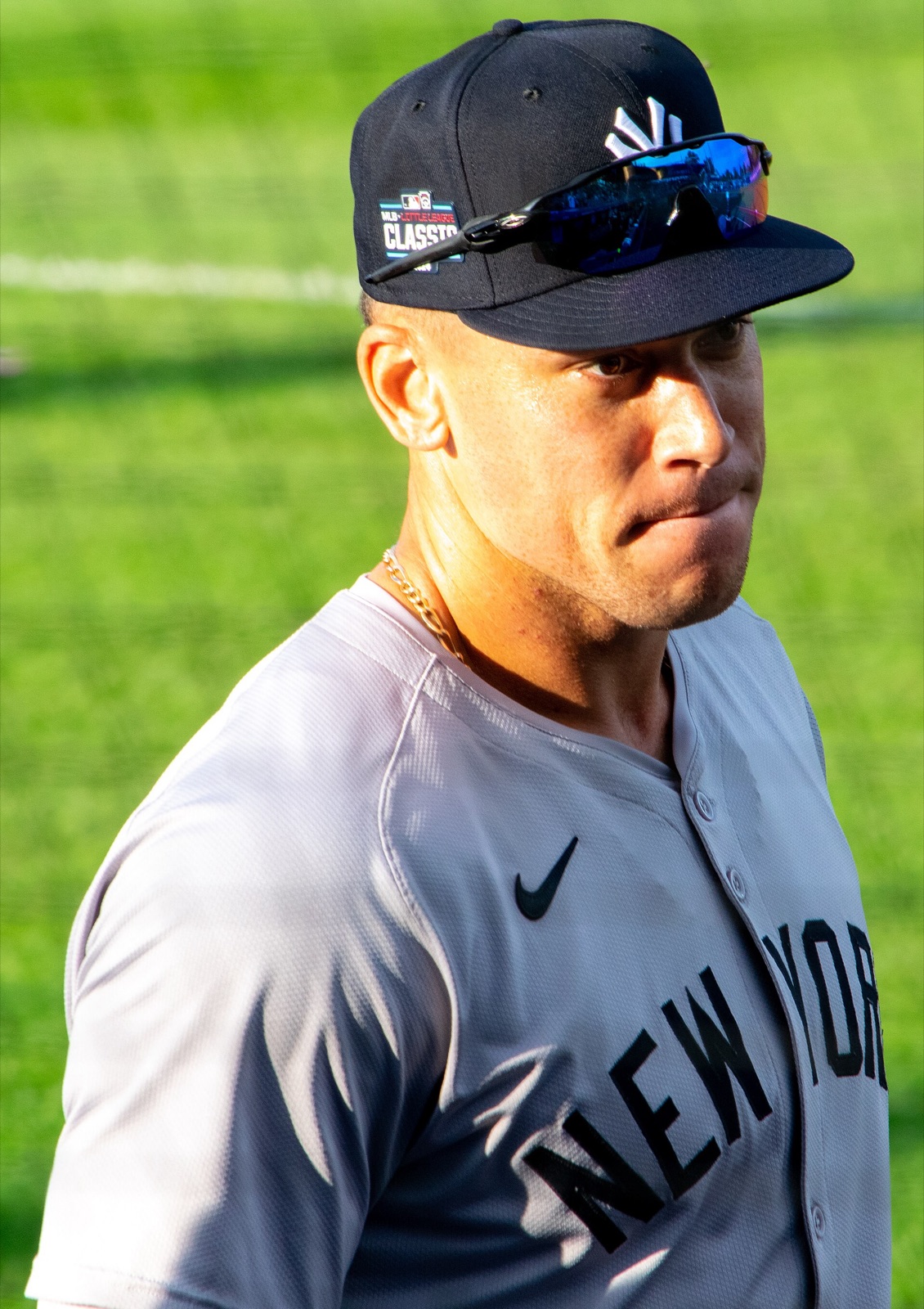 Aaron Judge of the New York Yankees in August 2024